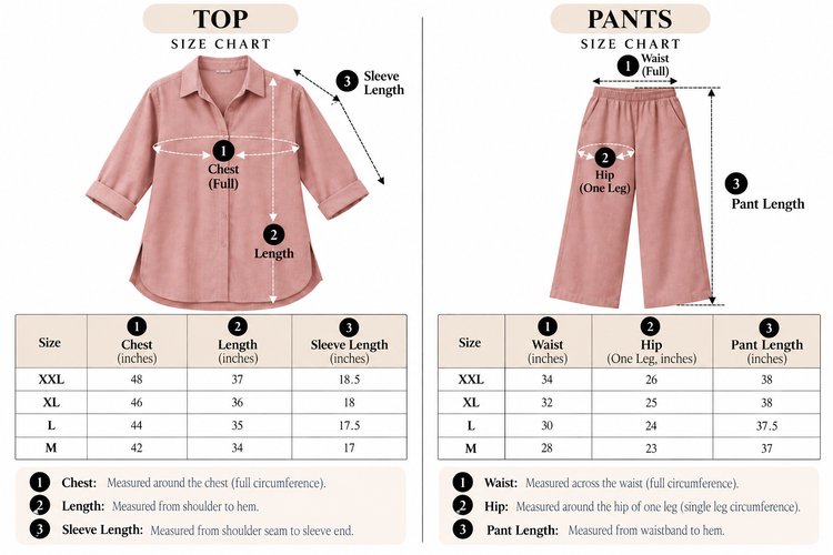 Self Made- Relaxed Cotton Slub Coord Set – Light Pink